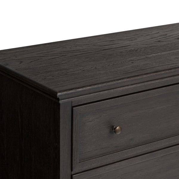 Home Fashion Geoffrey Tall Dresser Smoked Black By Amber Lewis X Four Hands