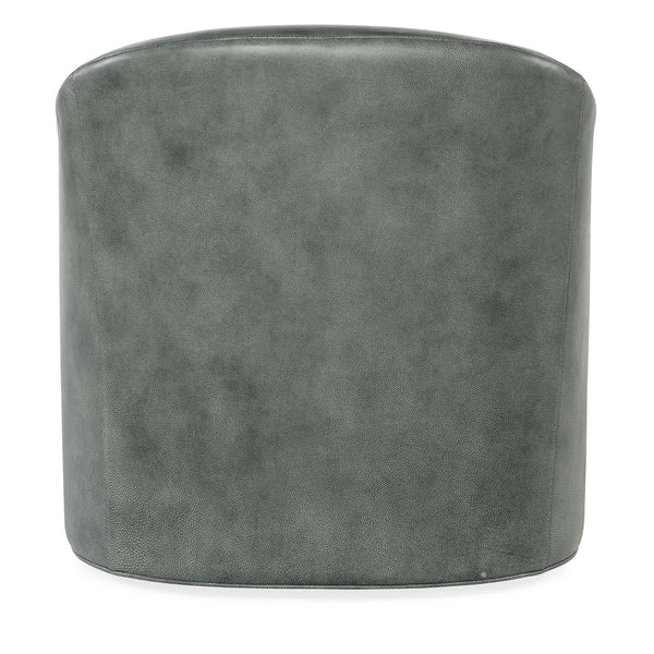 Home Fashion Gideon Leather Swivel Chair Landscape Frozen Valley