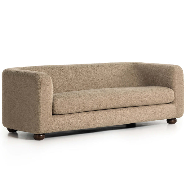 Home Fashion Gidget Sofa Sheepskin Camel By Four Hands