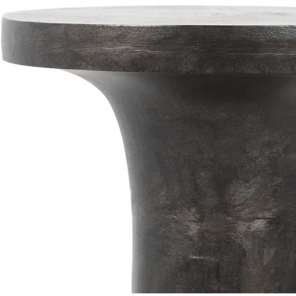 Home Fashion Gino End Table Raw Black By Four Hands