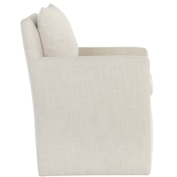 Home Fashion Glenrose Wheeled Dining Armchair Effie Linen Set Of 2