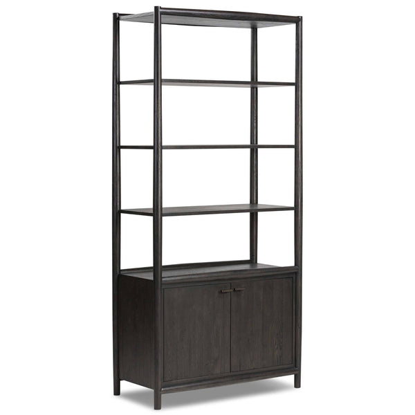 home fashion Glenview Bookcase Smoked Black by Four Hands