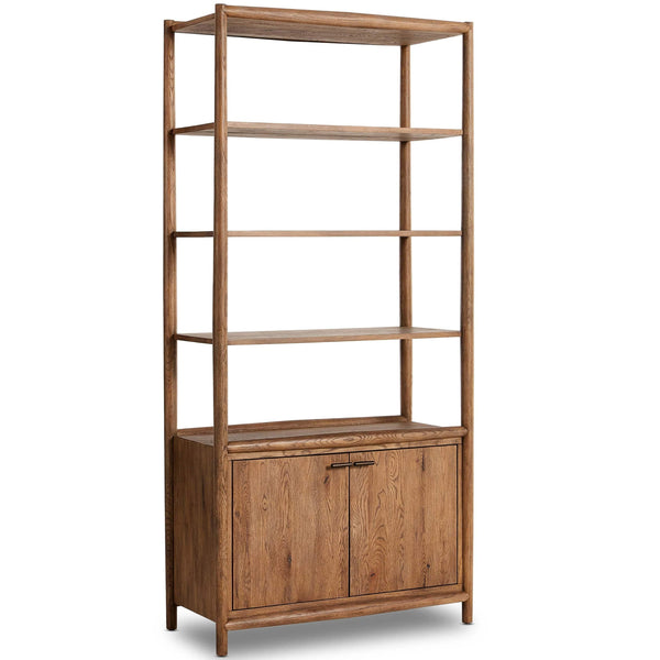 home fashion Glenview Bookcase Weathered Oak by Four Hands