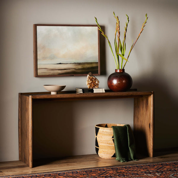 Home Fashion Glenview Console Table Weathered Oak By Four Hands