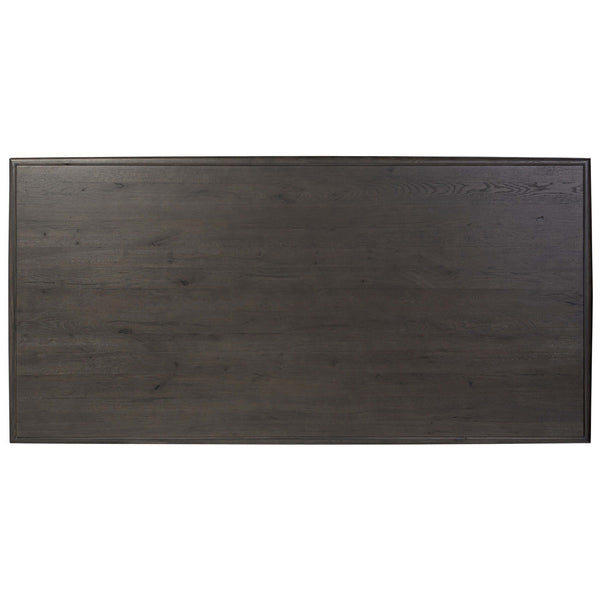 Home Fashion Glenview Dining Table Smoked Black By Four Hands