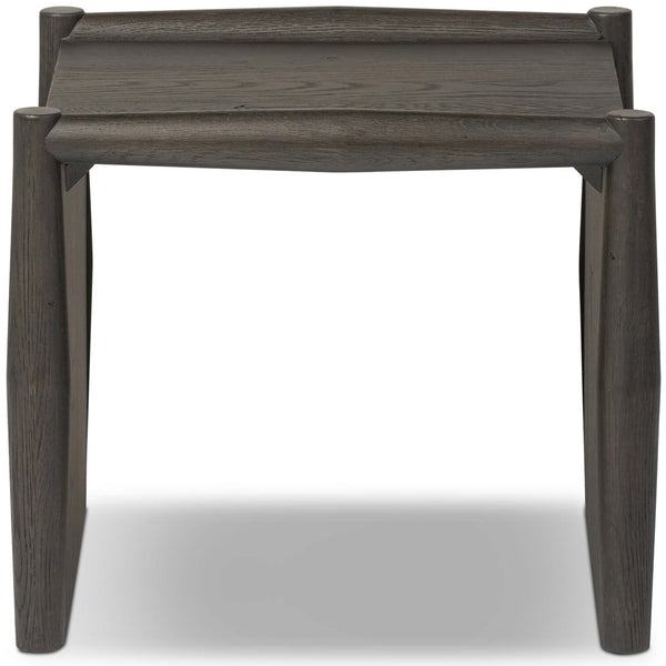 Home Fashion Glenview End Table Smoked Black By Four Hands