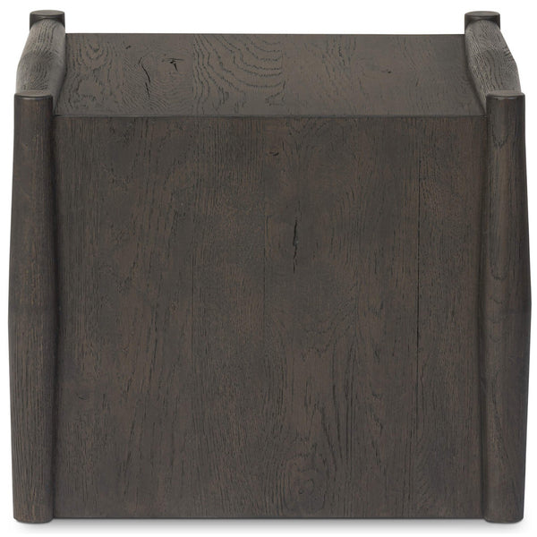 Home Fashion Glenview End Table Smoked Black By Four Hands