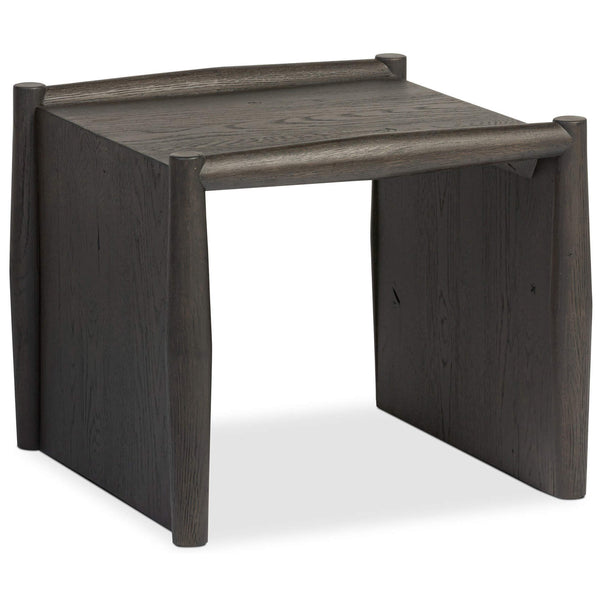 home fashion Glenview End Table Smoked Black by Four Hands