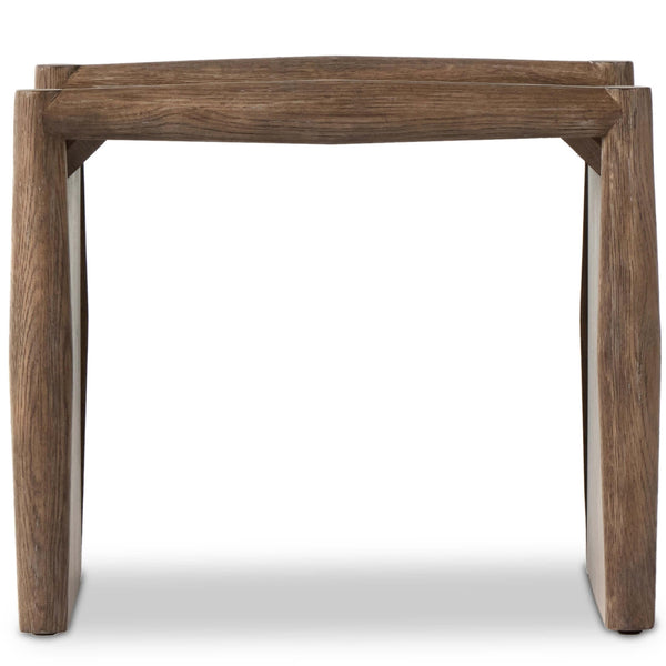 Home Fashion Glenview End Table Weathered Oak By Four Hands