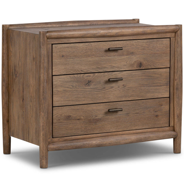 home fashion Glenview Nightstand Weathered Oak by Four Hands