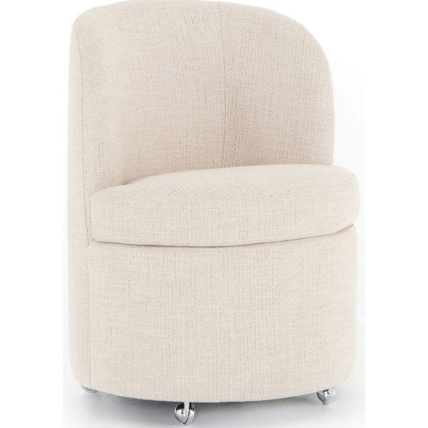 home fashion Gloria Dining Chair Hampton Cream Set of 2 by Four Hands