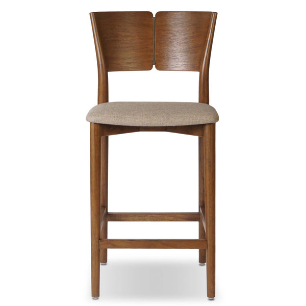 Home Fashion Grady Counter Stool Alcala Taupe By Four Hands