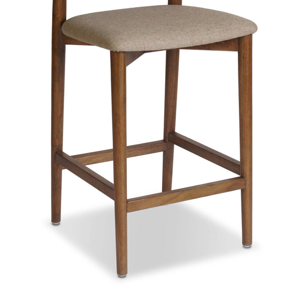 Home Fashion Grady Counter Stool Alcala Taupe By Four Hands
