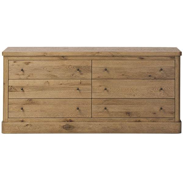 Home Fashion Grand 6 Drawer Dresser Honey Brown By Four Hands