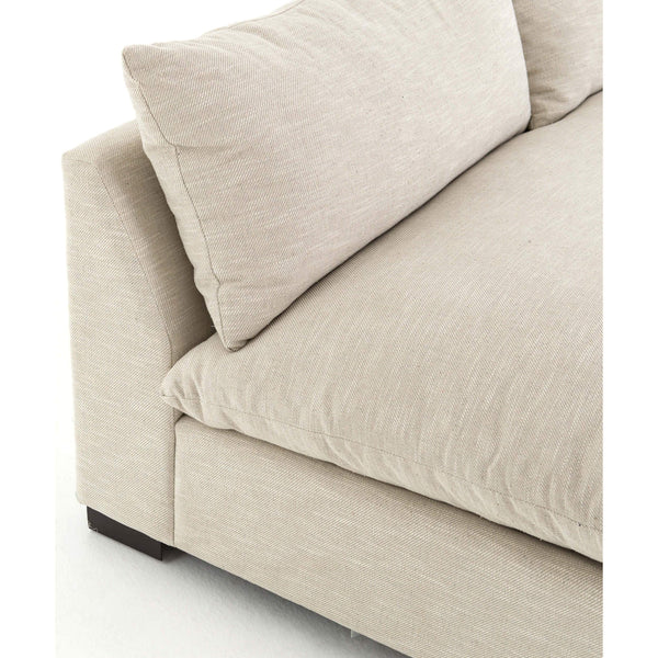 Home Fashion Grant Armless Sectional Ashby Oatmeal By Four Hands