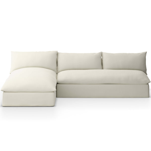Home Fashion Grant Outdoor 2 Piece Sectional Faye Cream By Four Hands