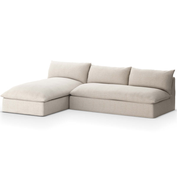 home fashion Grant Outdoor 2 Piece Sectional Faye Sand by Four Hands