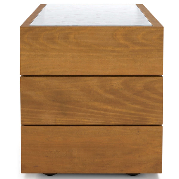 Home Fashion Grant Outdoor End Table Natural Teak By Four Hands