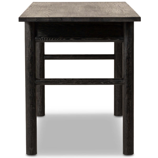 Home Fashion Griffith Desk Distressed Black By Four Hands