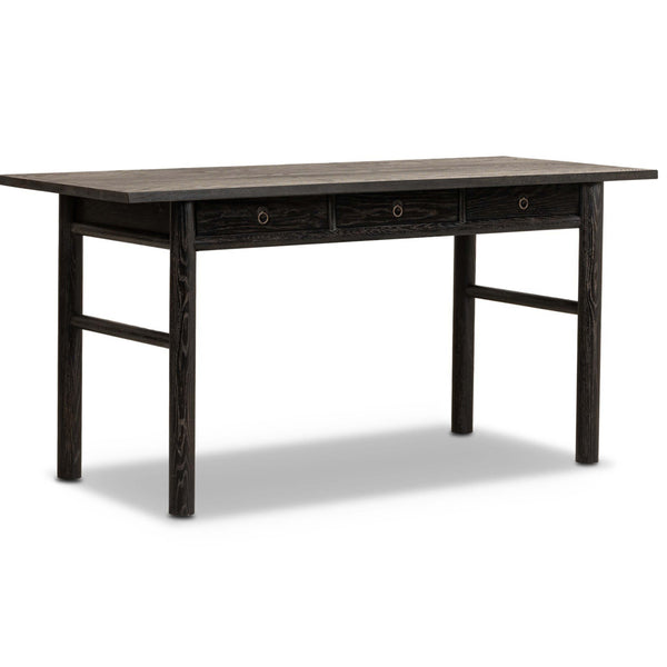 home fashion Griffith Desk Distressed Black by Four Hands