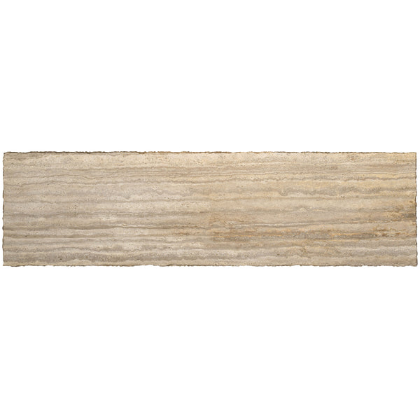 Home Fashion Griffith Park Console Table Gray Travertine