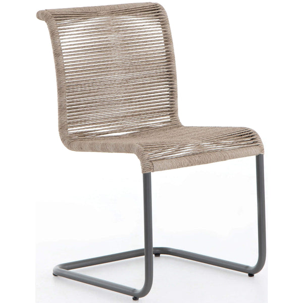 home fashion Grover Outdoor Dining Chair Vintage White Set of 2 by Four Hands