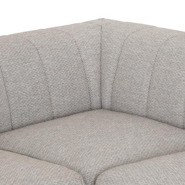 Home Fashion Gwen Outdoor 5-Piece Sectional Faye Ash By Four Hands