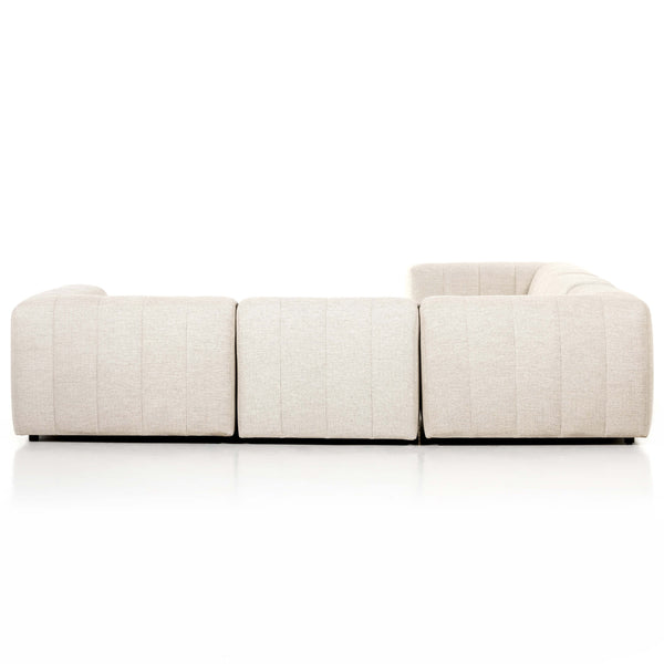 Home Fashion Gwen Outdoor 5-Piece Sectional Faye Sand By Four Hands