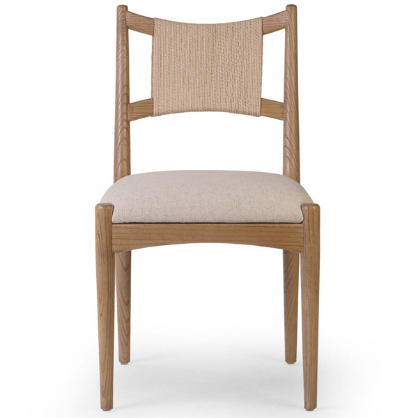 Home Fashion Haddon Dining Chair Light Natural Set Of 2 By Four Hands