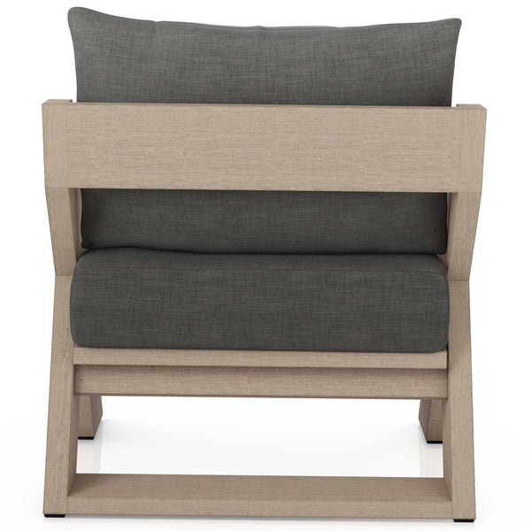 Home Fashion Hagen Outdoor Chair Charcoal/Wash Brown By Four Hands