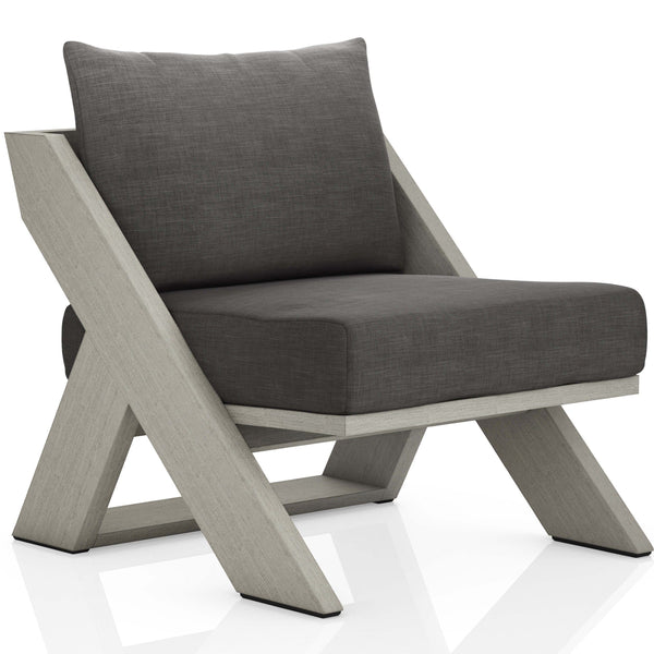 home fashion Hagen Outdoor Chair Charcoal/Weathered Grey by Four Hands