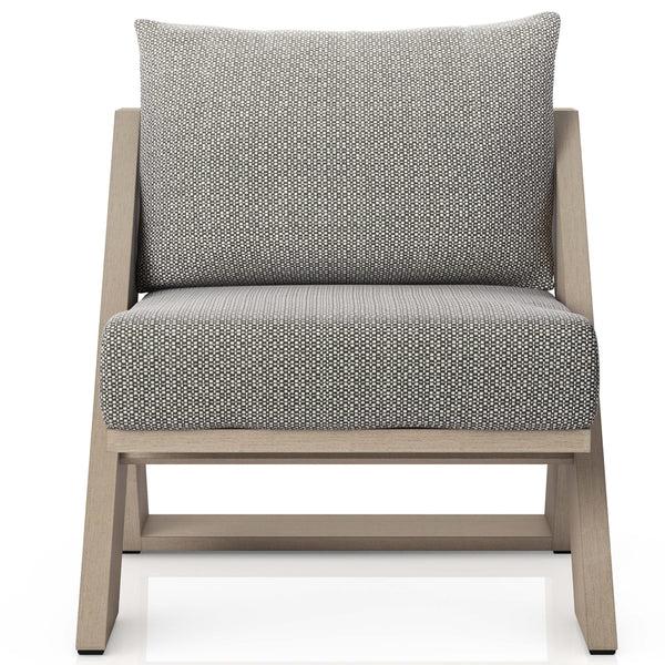Home Fashion Hagen Outdoor Chair Faye Ash/Wash Brown By Four Hands