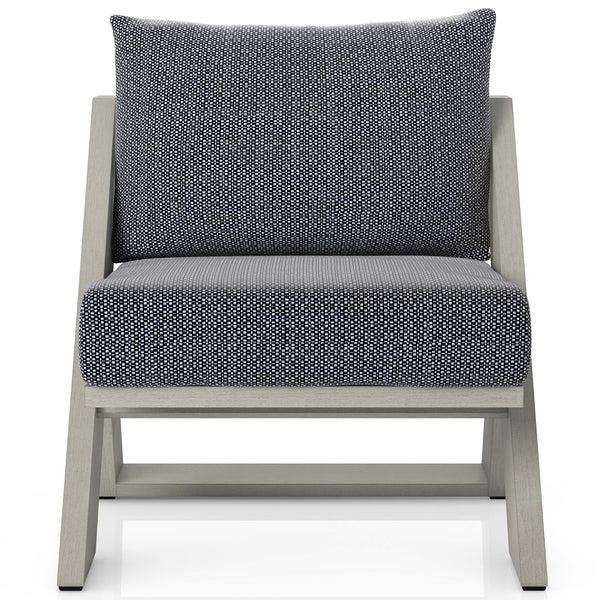 Home Fashion Hagen Outdoor Chair Faye Navy/Weathered Grey By Four Hands