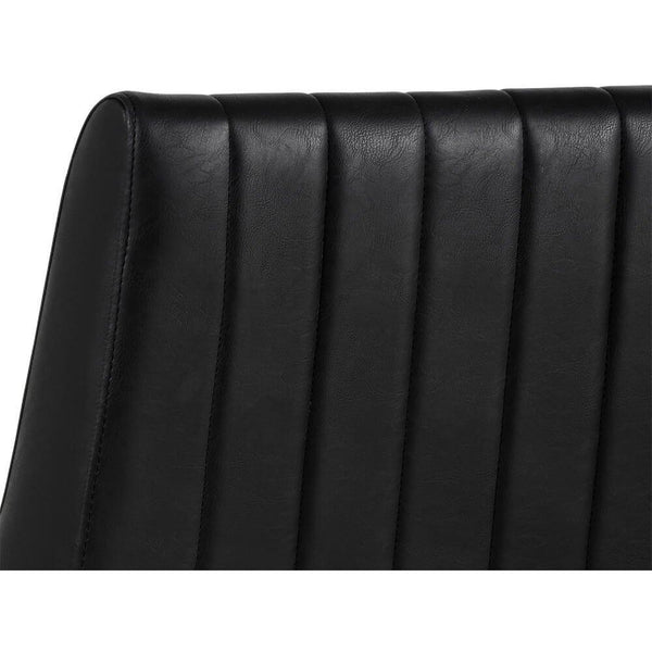 Home Fashion Halden Dining Chair Vintage Black Set Of 2