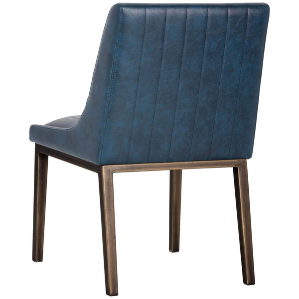 Home Fashion Halden Dining Chair Vintage Blue Set Of 2