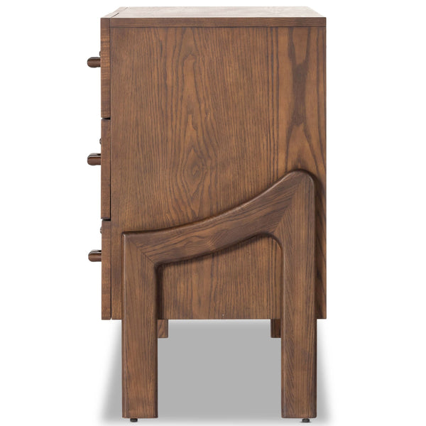 Home Fashion Halston 6 Drawer Dresser Brown Ash By Four Hands