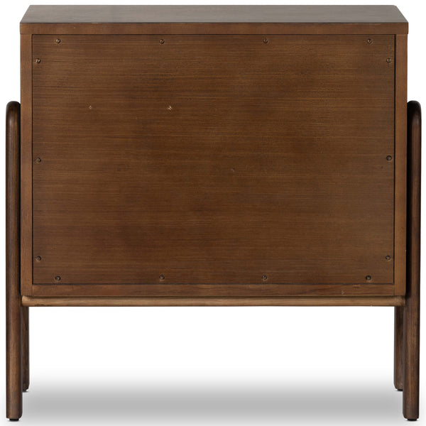 Home Fashion Halston Nightstand Brown Ash By Four Hands