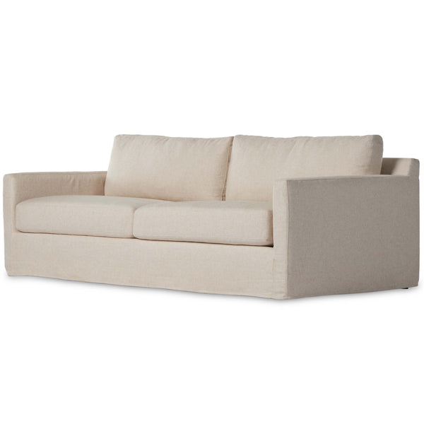 Home Fashion Hampton Slipcover Sofa Evere Oatmeal By Four Hands