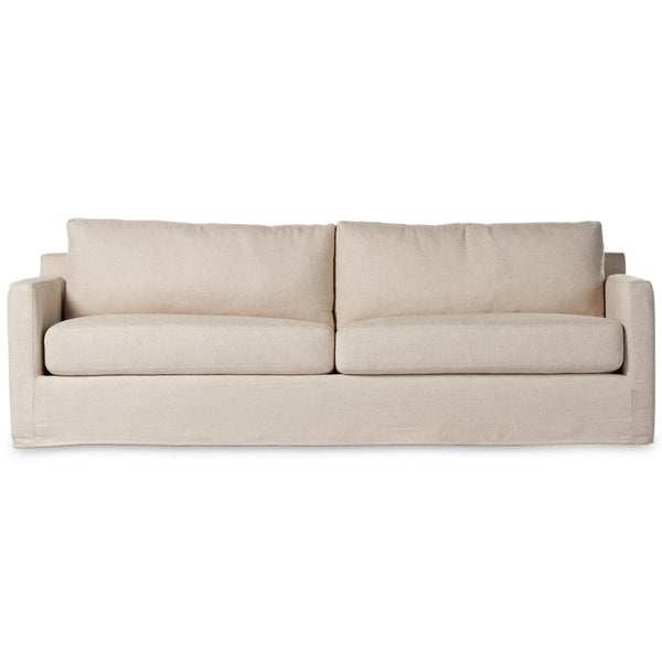 home fashion Hampton Slipcover Sofa Evere Oatmeal by Four Hands