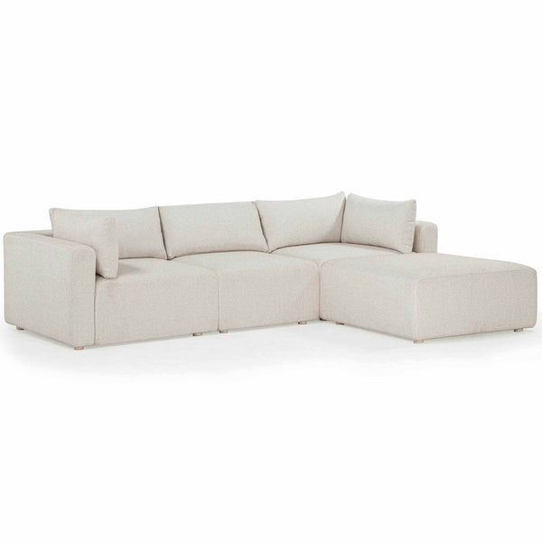 Home Fashion Hangover Outdoor Modular Sectional Cream