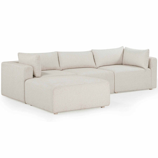 Home Fashion Hangover Outdoor Modular Sectional Cream