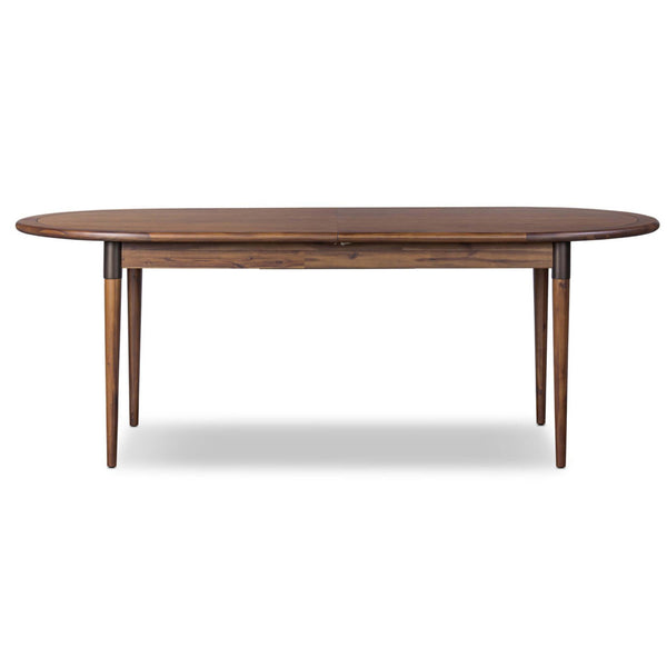 Home Fashion Harper Oval Extension Dining Table Toasted Walnut By Four Hands