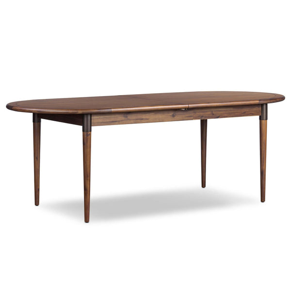 home fashion Harper Oval Extension Dining Table Toasted Walnut by Four Hands