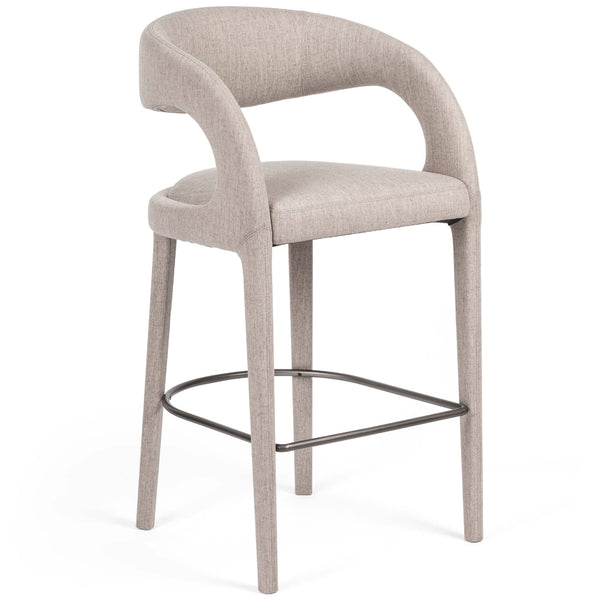 home fashion Hawkins Bar & Counter Stool Savile Flannel by Four Hands
