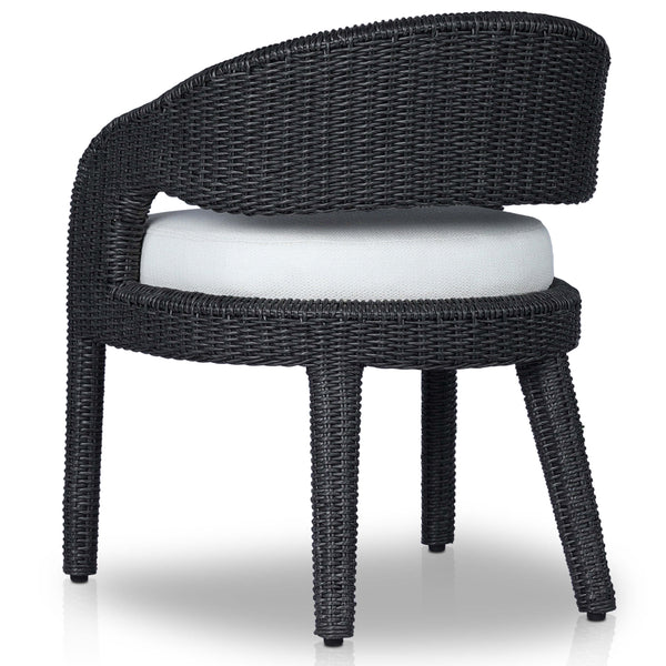 Home Fashion Hawkins Outdoor Dining Chair Vintage Coal By Four Hands