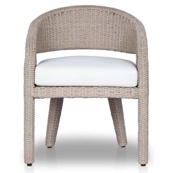 Home Fashion Hawkins Outdoor Dining Chair Vintage White By Four Hands