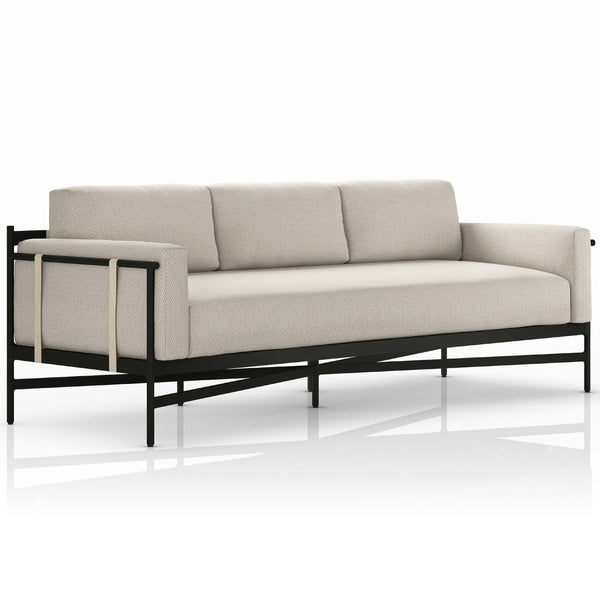 Home Fashion Hearst 99" Outdoor Sofa Faye Sand By Four Hands