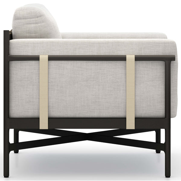 Home Fashion Hearst Outdoor Chair Stone Grey By Four Hands