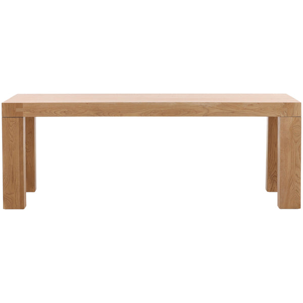 Home Fashion Heather Rectangular Dining Table Light Natural