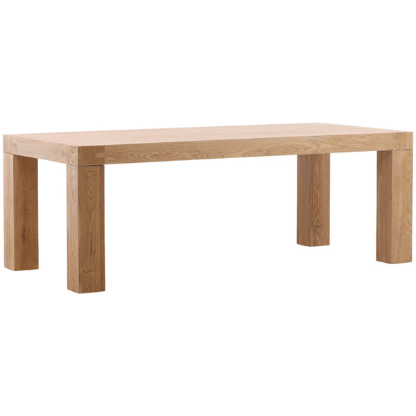 home fashion Heather Rectangular Dining Table Light Natural